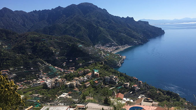 Panoramic view of Ischia..
