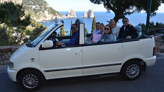 Convertible taxi Capri